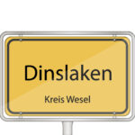 Dinslaken Verkehrsschild