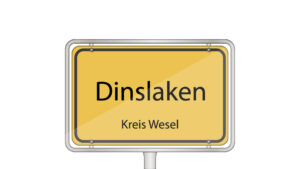 Dinslaken Verkehrsschild