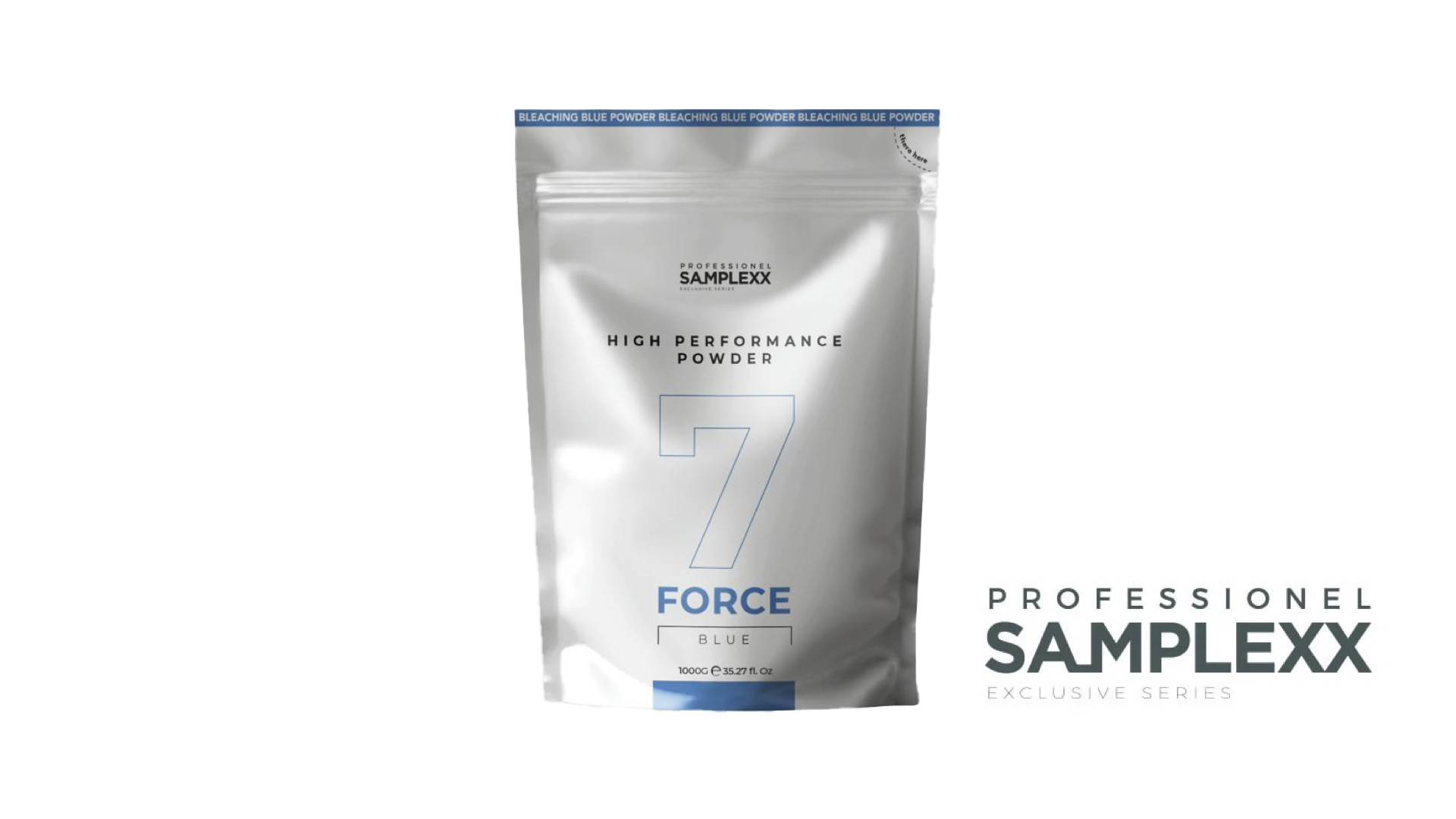 Samplexx Bleaching Powder Force 7 Blue 1000g Blau