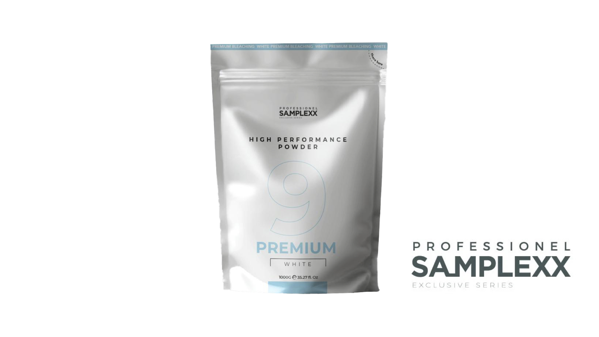 Samplexx Bleaching Powder Premium 9 White 1000g Weiß